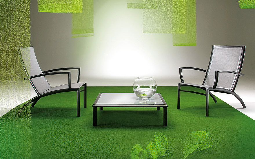 EGO PARIS FAUTEUIL TABLE BASSE premiere