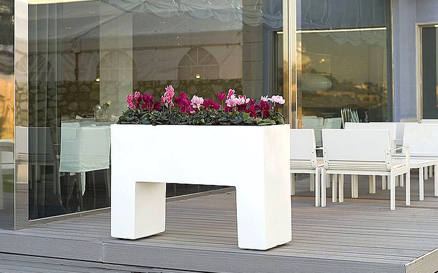 Jardinière couleur polypropylene
